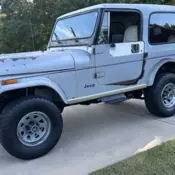 1982 Silver Jeep Wrangler thumbnail