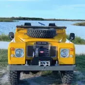 1982 Yellow Land Rover Series III thumbnail