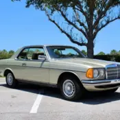 1982 Olive Green Mercedes-Benz 250CE thumbnail