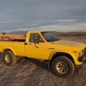 1982 Yellow Toyota Pickup thumbnail