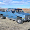 1983 Blue Chevrolet C/K Pickup 3500 thumbnail