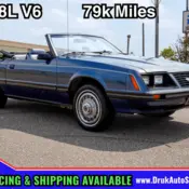 1983 Blue Ford Mustang thumbnail