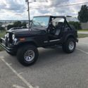 1983 Black Jeep CJ thumbnail