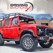 1983 Red Land Rover Defender thumbnail