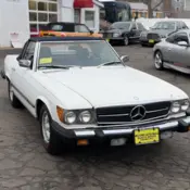 1983 White Mercedes-Benz SL-Class thumbnail