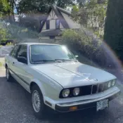 1984 White BMW 325e thumbnail