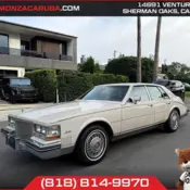1984 Beige Cadillac Seville thumbnail