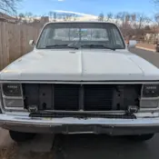 1984 White Chevrolet C/K Pickup 2500 thumbnail