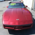 1984 Burgundy Chevrolet Corvette thumbnail