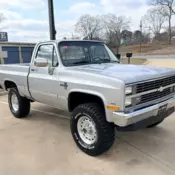 1984 Silver Chevrolet C-10 thumbnail