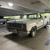 1984 White Dodge Ram 1500 thumbnail