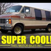 1984 Tan Dodge Ram Van thumbnail