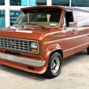 1984 Orange Ford E-150 Econoline thumbnail