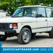 1984 White Land Rover Range Rover thumbnail