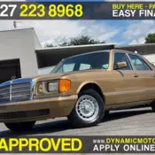 1984 Gold Mercedes-Benz 300-Series thumbnail