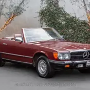 1984 Orient Red Mercedes-Benz SL-Class thumbnail