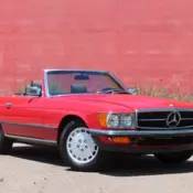 1984 Red Mercedes-Benz SL-Class thumbnail