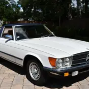 1984 White Mercedes-Benz SL-Class thumbnail