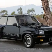 1984 Noir (Black) RENAULT 5 Turbo thumbnail