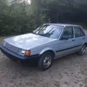 1984 Silver Toyota Corolla thumbnail