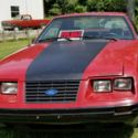 1984 Red Ford Mustang thumbnail