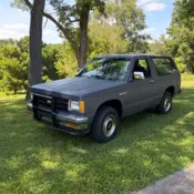 1985 Black Chevrolet Blazer thumbnail