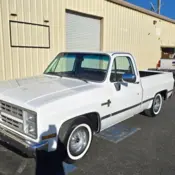 1985 White Chevrolet C-10 thumbnail