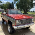 1985 Red Chevrolet K10 4x4 thumbnail