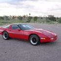 1985 Bright Red Chevrolet Corvette thumbnail
