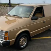 1985 Gold Dodge Mini Ram thumbnail