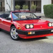 1985 Red Ferrari Mondial thumbnail