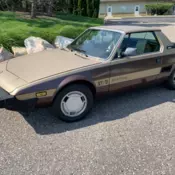 1985 Gold Fiat X-1/9 thumbnail