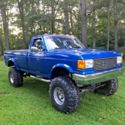 1988 Blue Ford F-350 thumbnail