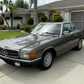 1985 Grey Mercedes-Benz 280 SL thumbnail