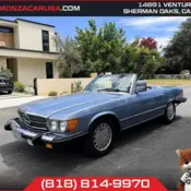 1985 Gray Mercedes-Benz SL-Class thumbnail