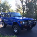 1985 Blue Toyota Land Cruiser thumbnail