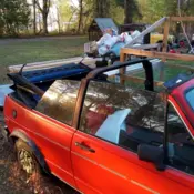 1985 Red Volkswagen Golf thumbnail