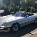 1986 Silver Alfa Romeo Spider thumbnail