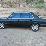1986 Black BMW 5-Series thumbnail