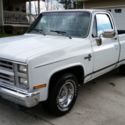 1986 White Chevrolet C-10 thumbnail
