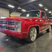 1986 Burgundy Chevrolet C/K Pickup 1500 thumbnail
