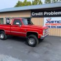 1986 Red Chevrolet K10 thumbnail