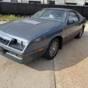 1986 Blue Chrysler Laser thumbnail