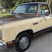 1986 Brown Dodge D-Series thumbnail