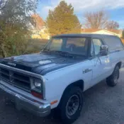 1986 White Dodge Ramcharger thumbnail