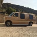 1986 Gold Ford E-Series Van thumbnail
