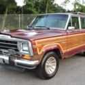 1986 Burgundy Jeep Wagoneer thumbnail