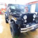 1986 Black Jeep CJ thumbnail