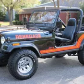 1986 Black Jeep CJ thumbnail