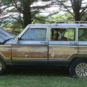 1986 blue Jeep Wagoneer thumbnail
